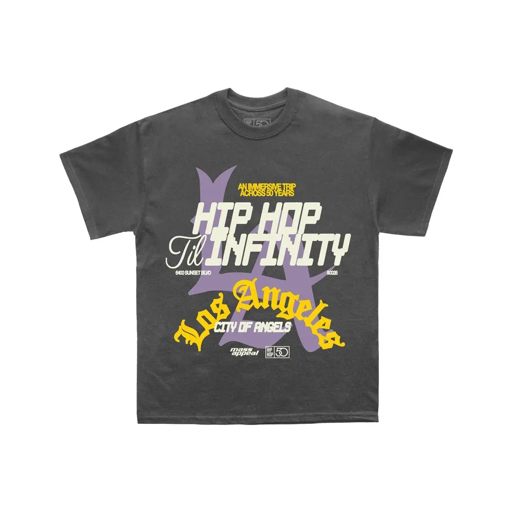 Hip Hop Til Infinity “City of Angels” T-Shirt - Hip Hop Till Infinity Exhibition: A Music Journey